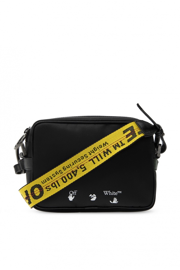 men off white shoulder bag